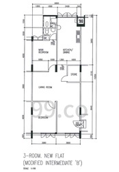 Blk 163 Mayflower Shopping & Food Centre (Ang Mo Kio), HDB 3 Rooms #597671471